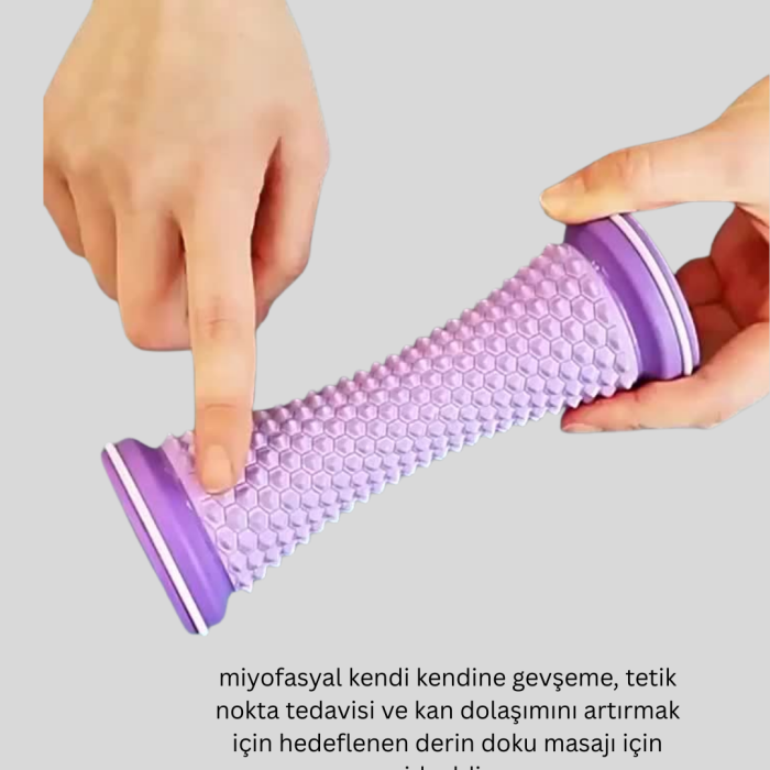 Kirpi Topu Ayak Masaj Aleti Tetik Nokta Terapisi Kan Dolaşımı Destekli