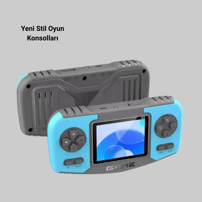 Taşınabilir Mini Video Oyun Konsolu Ergonomik Tasarım