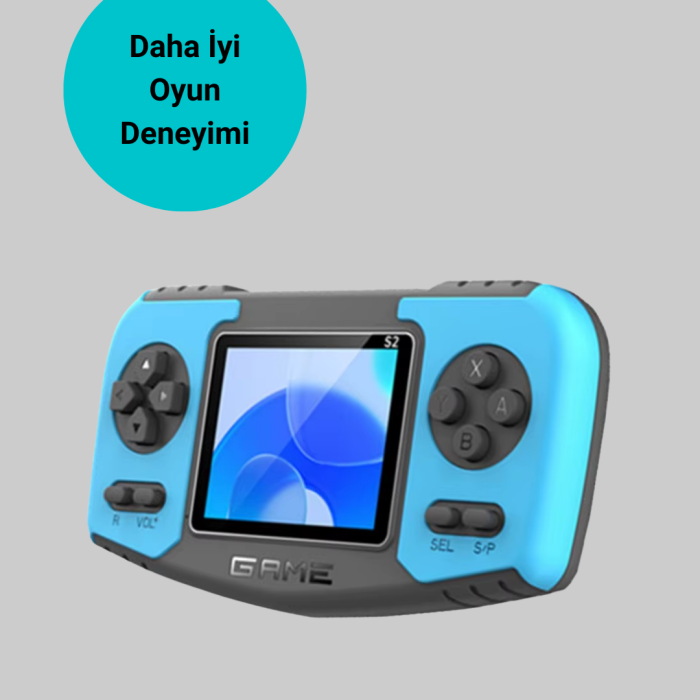 Taşınabilir Mini Video Oyun Konsolu Ergonomik Tasarım