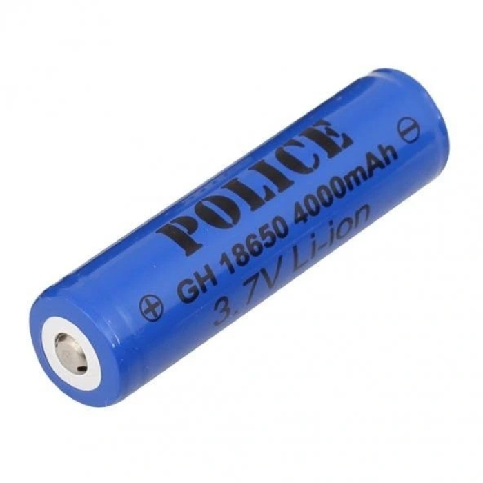 Police 18650 3.7v 4000 Mah Akım Korumalı Şarjlı Li-ion Pil