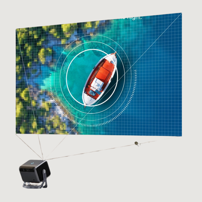 KESGİN MARKET ® Smart Projector Android TV Otomatik Odaklı Full HD