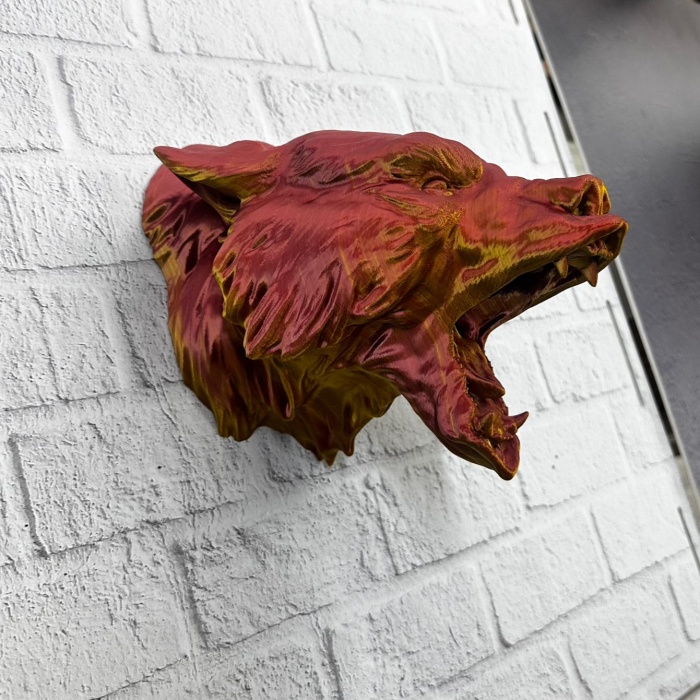 3D Jaguar Figürü Duvar Süsü