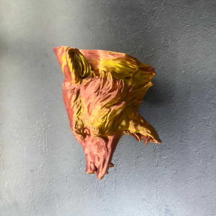 3D Jaguar Figürü Duvar Süsü