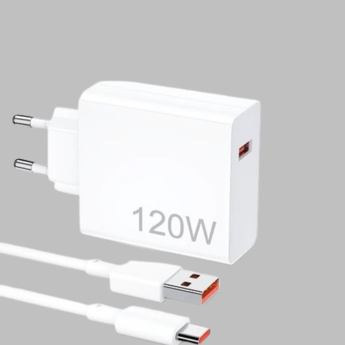 KESGİN MARKET ® 120 Watt Hızlı Şarj Adaptörü Samsung S20 S21 S22 S23 Uyumlu