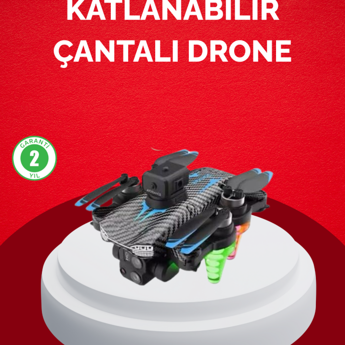 KESGİN MARKET ® Katlanabilir Drone 1080P Kamera 0-100m Uçuş Mesafeli