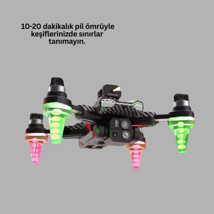 KESGİN MARKET ® Full HD 1080P Drone Katlanabilir Gövde Uzun Pil Ömürlü