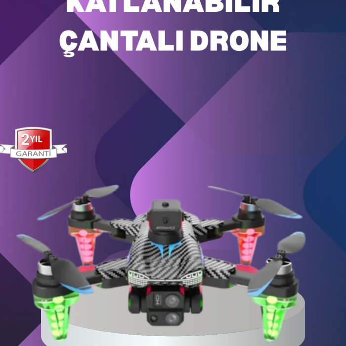 KESGİN MARKET ® Katlanabilir Drone 1080P Kamera Full HD Çekim Hafif ve Taşınabilir