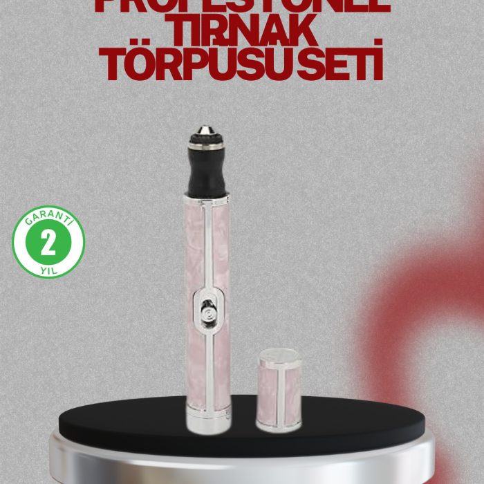 KESGİN MARKET ® Taşınabilir Elektrikli Tırnak Törpüsü 500 mAh USB Şarjlı Manikür Cihazı