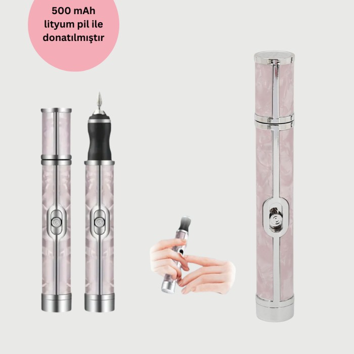 KESGİN MARKET ® 4 Vites Ayarlı Elektrikli Tırnak Matkabı Jel Oje Sökme Akrilik Şekillendirme