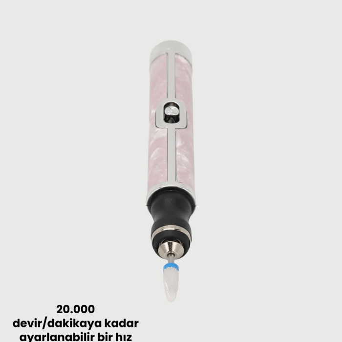 KESGİN MARKET ® USB Şarjlı Profesyonel 20.000 RPM Elektrikli Oje Sökücü ve Tırnak Bakım Aleti