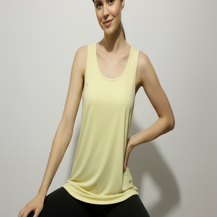 Kadın Uzun Atlet - Sarı