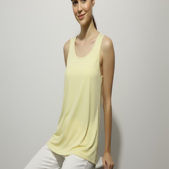 Kadın Uzun Atlet - Sarı