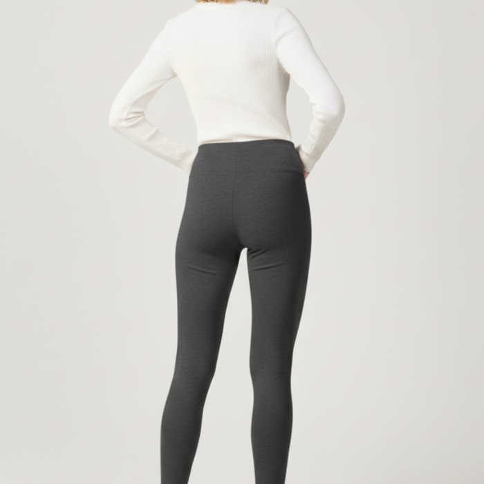 Kadın Kadife Gri Tayt