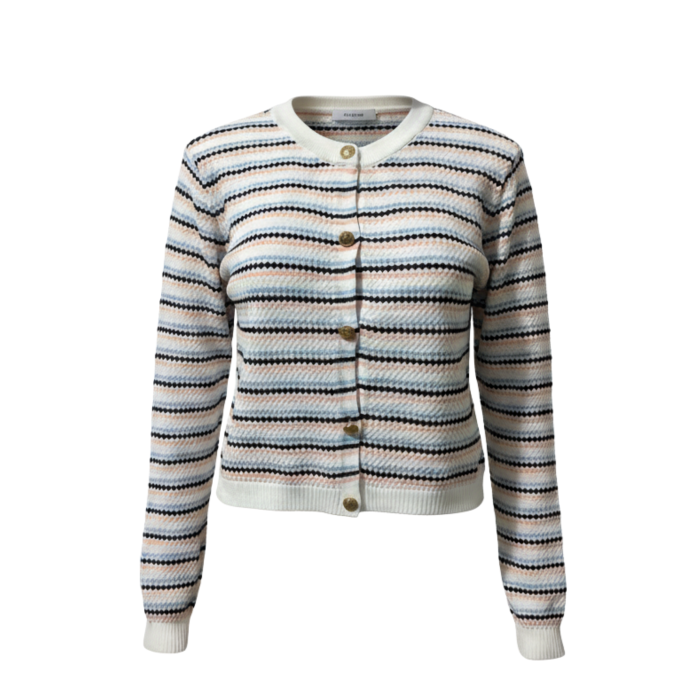 Kadın Desenli Örgü Hırka