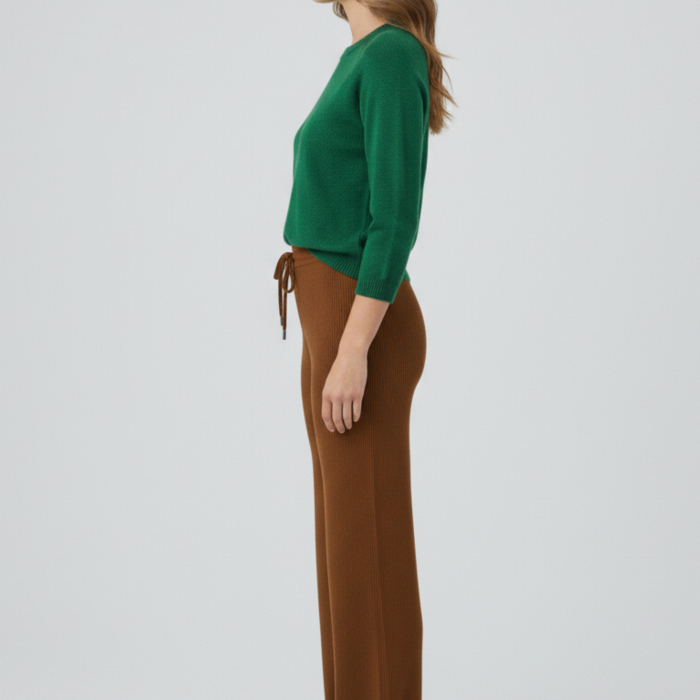 Kadın Modern Kahverengi Pantolon