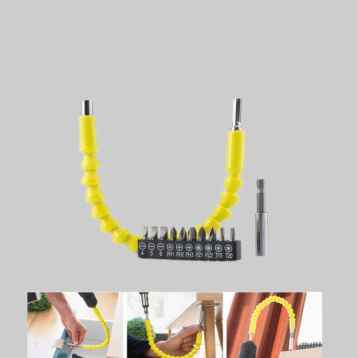 KESGİN MARKET®12 Parça Akrobat Bits Seti Çok Amaçlı Vidalama Dayanıklı Çelik