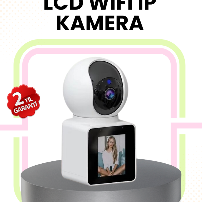 KESGİN MARKET®Akıllı Ev Güvenlik Kamerası 2K Ultra HD Hareket Algılama ve Çağrı Özellikli