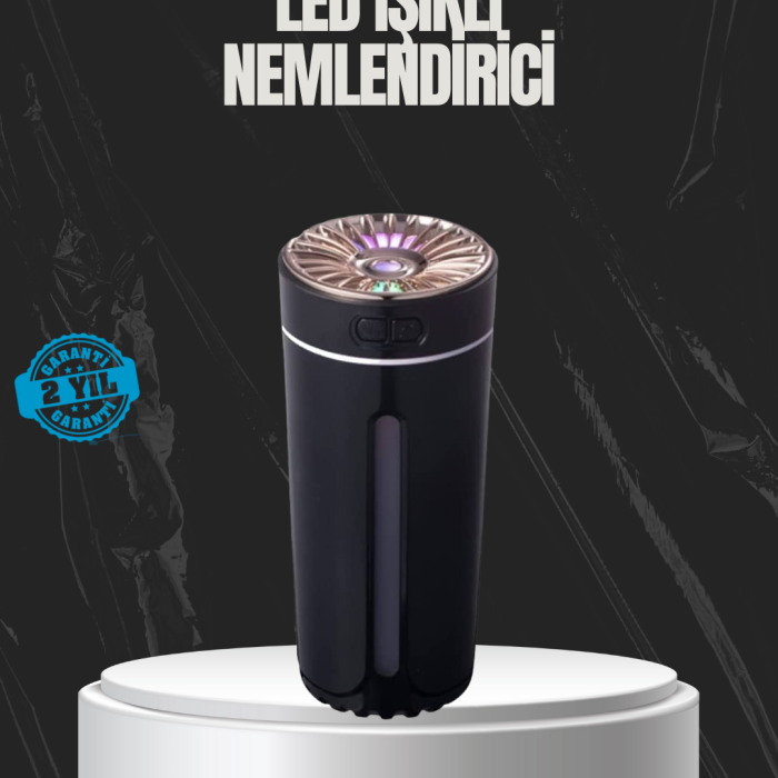 KESGİN MARKET®USB Aromaterapi Difüzör Ultrasonik Hava Nemlendirici LED Gece Lambalı