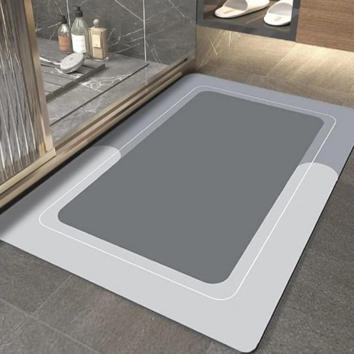 KESGİN MARKET®Dıkdörtgen Süper Emıcı Banyo Paspası