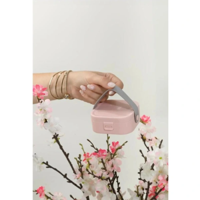 KESGİN MARKET®Aynalı Makyaj Kutusu Çanta Boy