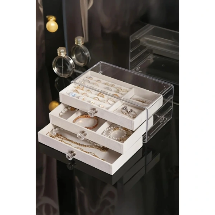 KESGİN MARKET®Üç Katlı Takı Organizeri