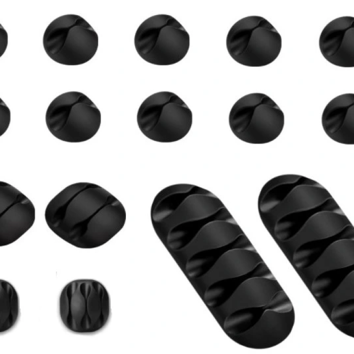 KESGİN MARKET®Kablo Düzenleyici Set 16 Parça