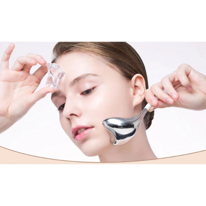 KESGİN MARKET®Soğutma Başlıklı Yüz Masaj Aleti