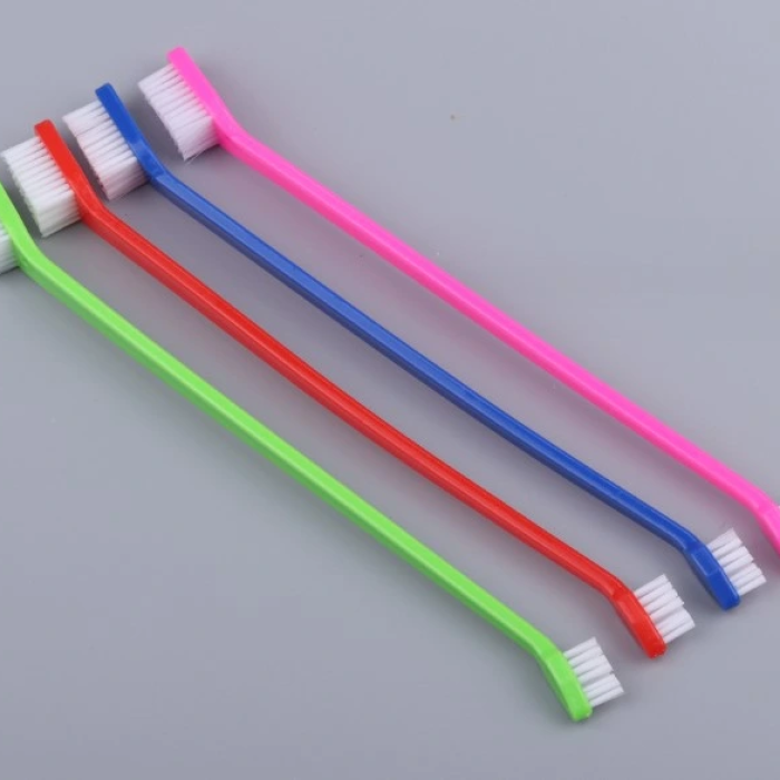 KESGİN MARKET®Çıft Taraflı Hayvan Dış Firçası 4 Lü Set