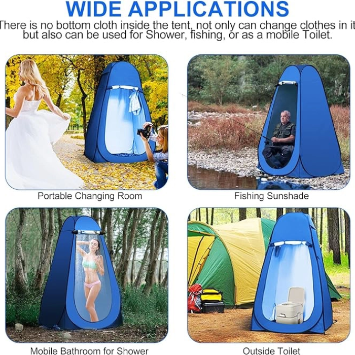 KESGİN MARKET®Otomatik Kamp Giyinme Çadırı