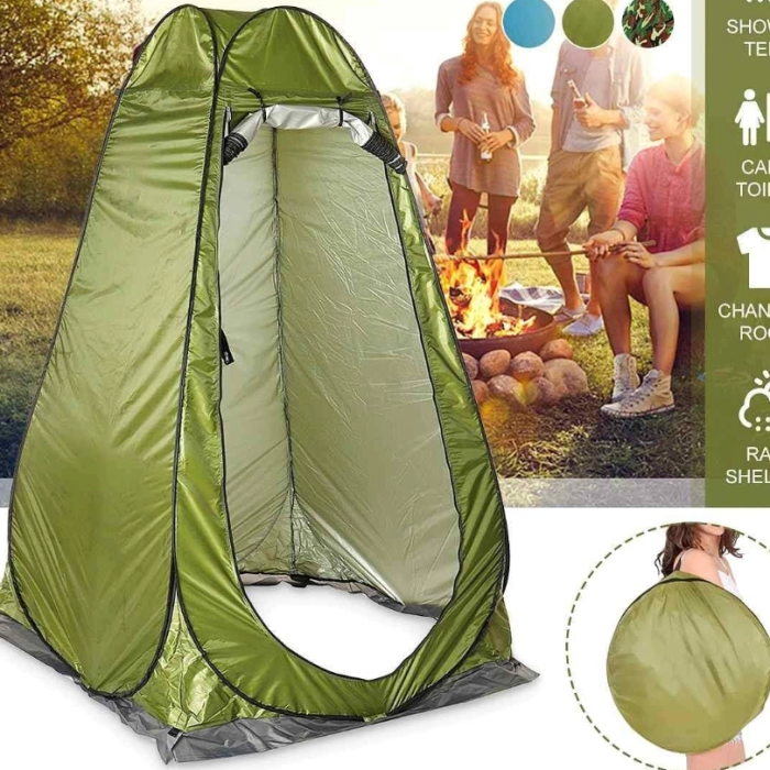 KESGİN MARKET®Otomatik Kamp Giyinme Çadırı