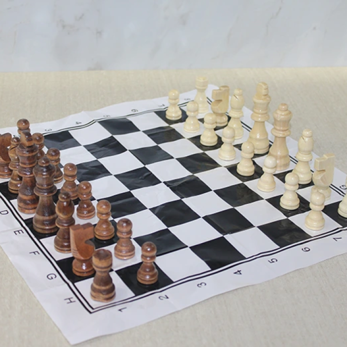 KESGİN MARKET®Ahşap Satranç Taşı 9 Cm