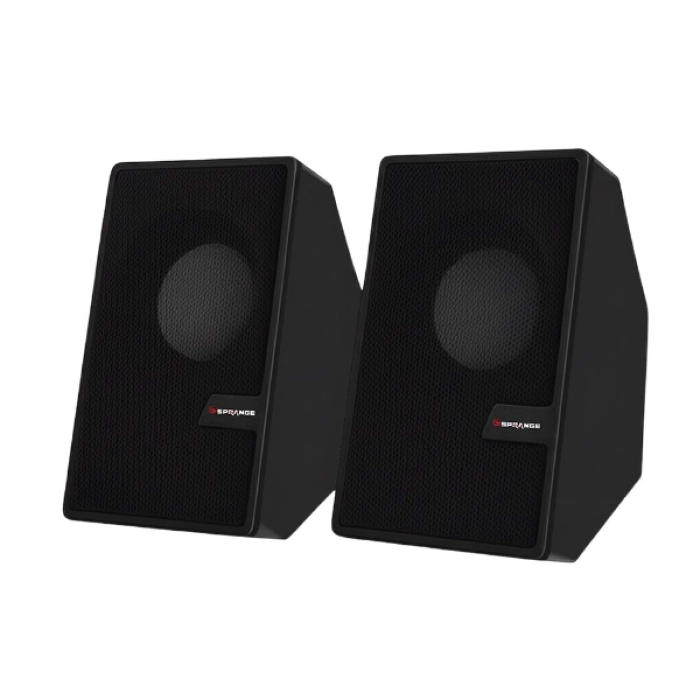 Siyah Usb 2.0 + 3.5mm Usb Hoparlör