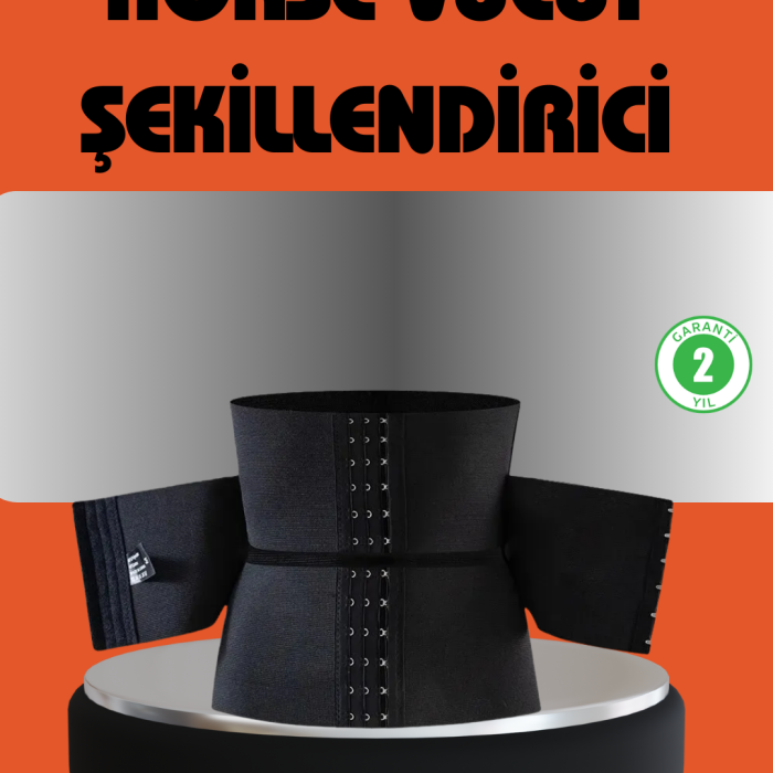 Kum Saati Görünüm Destekleyici Bel Şekillendirici