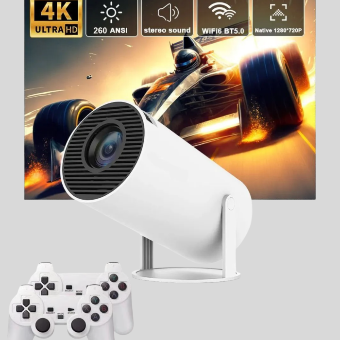 3D Oyun Destekli Kablosuz Ev Sinema Projeksiyon Cihazı