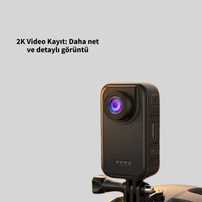 Vlog ve Sosyal Medya Çekimleri İçin Kompakt Taşınabilir Kamera