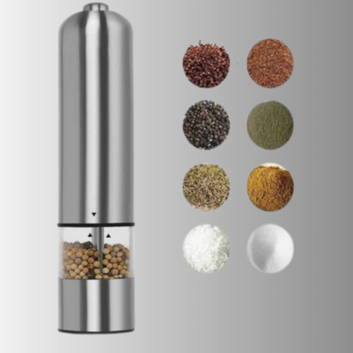 Otomatik Baharat Değirmeni Paslanmaz Gövde Ergonomik Tasarım