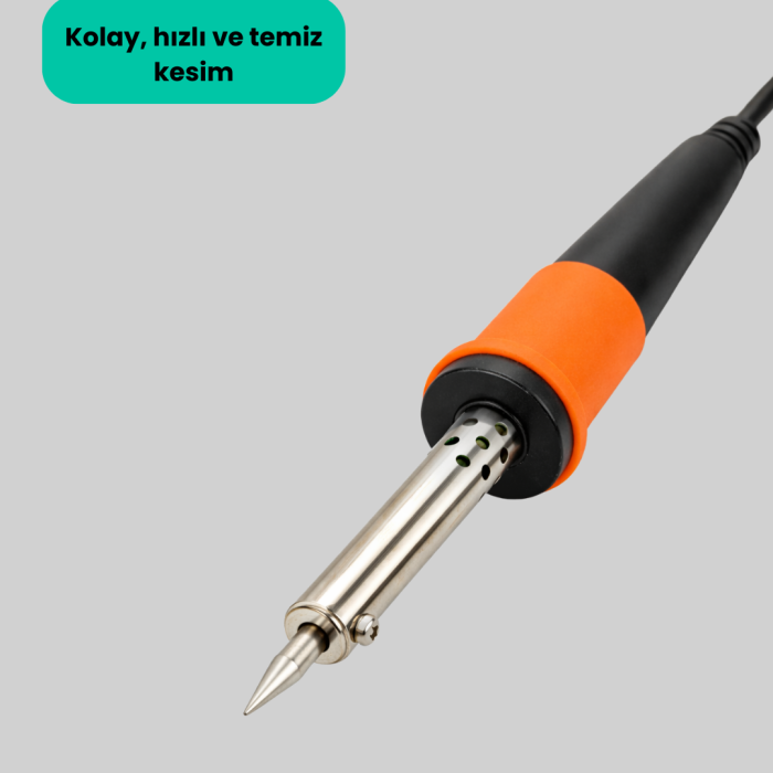 Güvenli Kullanım Sağlayan Isı Yalıtımlı Lehimleme Kalemi