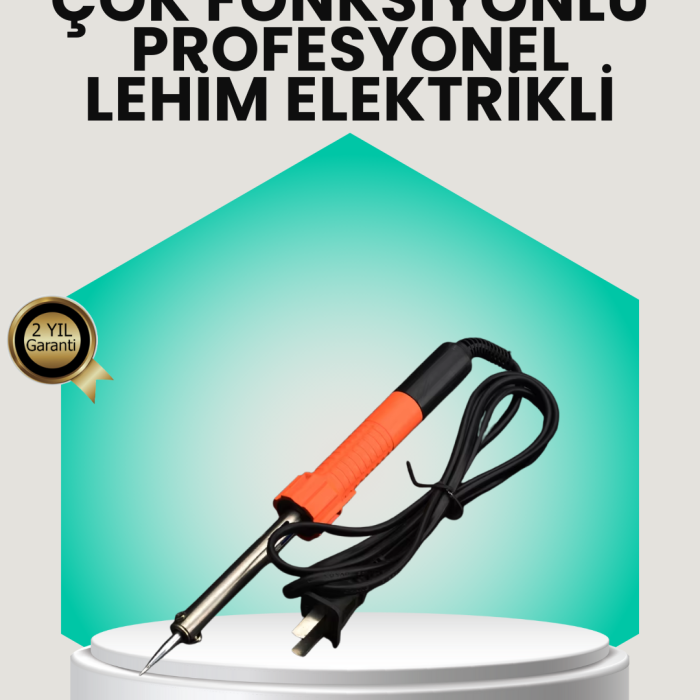 Isıya Dayanıklı Ergonomik Saplı Elektronik Lehimleme Havyası