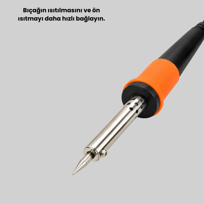 Isıya Dayanıklı Ergonomik Saplı Elektronik Lehimleme Havyası