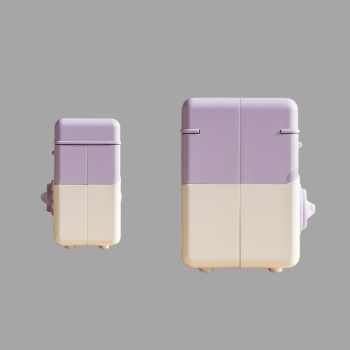 Işıklı Sesli Şifreli Otomatik Para Çeken Kumbara Mor