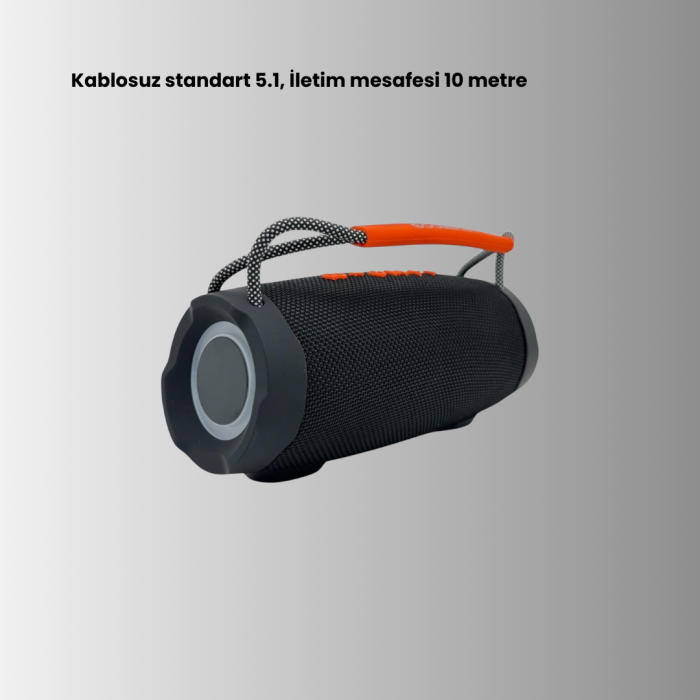 Bluetooth 5.1 Kablosuz Hoparlör Derin Bas RGB Işıklı