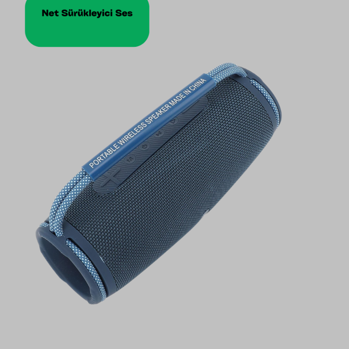 Net Stereo Ses Sunan IPX5 Su Geçirmez Bluetooth Hoparlör