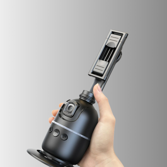 Sosyal Medya İçerikleri İçin Otomatik Yüz Takipli 360° Döner Gimbal Stand