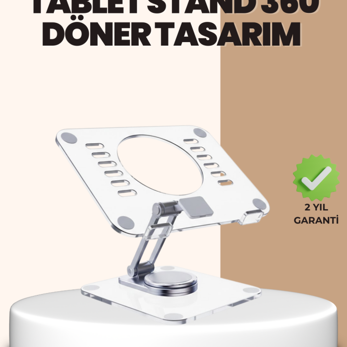 Taşınabilir Katlanır Tablet Braketi Masaüstü Stand
