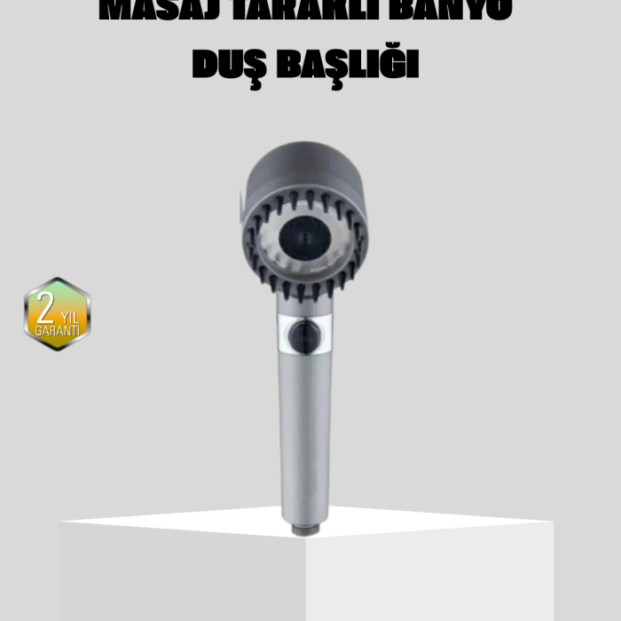 Yüksek Basınçlı Masajlı Duş Başlığı Su Tasarruflu