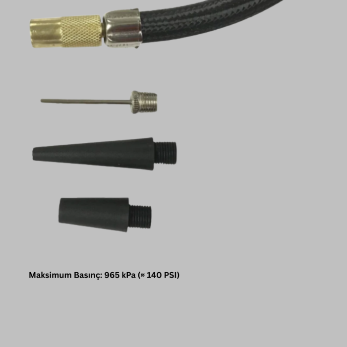 Metal Gövdeli Oto Lastik Hava Kompresörü 12V 140 PSI Hızlı Şişirme