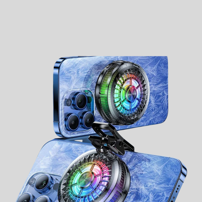 Telefon Soğutucu Fan RGB Işık Mobil Gaming İçin Süper Soğutma