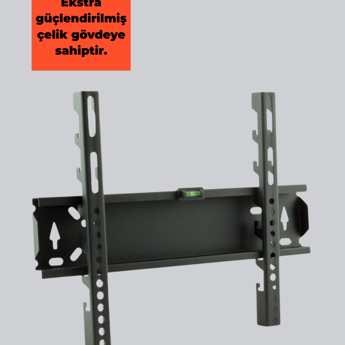 32-65” TV Duvar Askı Braketi 75 kg Kapasiteli Anti Statik Boya