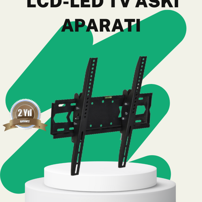 32 İnç TV Duvar Askı Braketi Stabil Güvenli Montaj Çelik Gövde