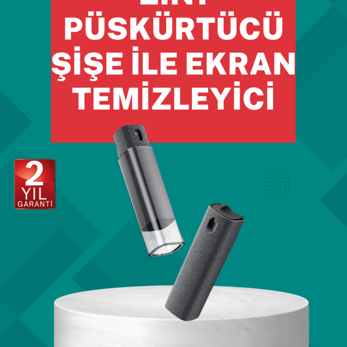 Ekran Temizleyici Nano Sprey Güvenli Çiziksiz Temizlik